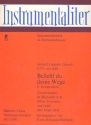 Befiehl du deine Wege Choralvorspiel fr Klarinette und Orgel Partitur und Stimme