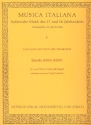 Sonata prima fr 2 Violinen, Violoncello und Bc Partitur und 3 Stimmen