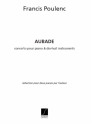 Aubade pour piano et orchestre pour 2 pianos