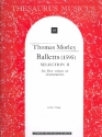 Balletts Selection 2 for 5 voices or instruments 5 scores (en)