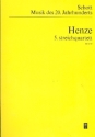 5. Streichquartett fr Streichquartett Studienpartitur