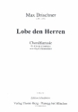 Choralfantasie ber Lobe den Herren fr Orgel (manualiter)