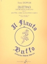 Duettino op.37 sur des motifs amricains pour flte, violon (2 fltes) et piano