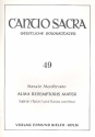 Alma redemptoris mater fr Sopran (Tenor) und Bc