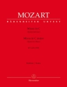 Missa C-Dur KV220 fr Soli, Chor und Orchester Partitur