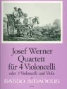 Quartett op.6 fr 4 VioloncellI Stimmen