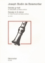 Sonate g-Moll op.44,4 fr Altblockflte und Bc