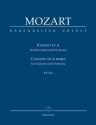 Konzert A-Dur KV622  fr Klarinette und Orchester Studienpartitur