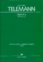 Suite a-Moll TWV55:a2 fr Blockflte, 2 Violinen, Viola und Bc Partitur