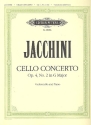 Konzert G-Dur op.4,2 fr Violoncello, Streicher und Bc fr Violoncello und Klavier