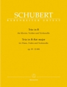 Klaviertrio B-Dur op.99 D898 fr Klavier, Violine und Violoncello