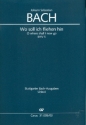 Wo soll ich fliehen hin Kantate Nr.5 BWV5 Klavierauszug (dt/en)