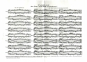 Tabelle der Dur- und Moll-Tonleitern (in Klaviernotation)