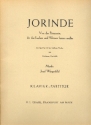 Jorinde von der Prinzessin, die das Lachen und Weinen lernen mute Klavier-Partitur