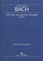 Ach Gott wie manches Herzeleid Kantate Nr.58 BWV58 Klavierauszug (dt/en)