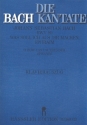 Was soll ich aus dir machen, Ephraim  Kantate BWV89 klavierauszug (dt/en)