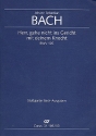 Herr, gehe nicht ins Gericht mit deinem Knecht Kantate Nr.105 BWV105 Klavierauszug (dt/en)
