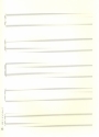 Notenpapier DIN A4 hoch 5x2 Systeme 21x29,7 cm Klavier-Solo (5 Bgen)