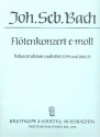 Konzert e-Moll nach BWV35/1059 fr Flte und Streicher Partitur