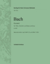Konzert e-Moll nach BWV35/1059 fr Flte und Streicher Cembalo