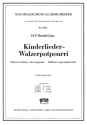 Kinderlieder-Walzerpotpourri fr Akkordeonorchester Partitur