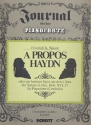 A propos Haydn Hob. XVI: 27 Heft 4 fr Klavier