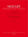 Quartett F-Dur KV370 fr Oboe, Violine, Viola und Violoncello Stimmen