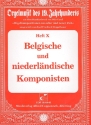 Belgische und niederlndische Komponisten fr Orgel