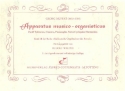 Apparatus musico-organisticus fr Orgel