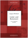 Lieder und Romanzen fr Singstimme und Klavier (fr/dt)