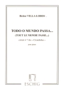 Todo o mundo passa... pour piano