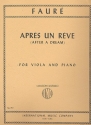 Aprs un rve for viola and piano