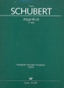 Magnificat D486 fr gem Chor und Orchester Partitur (la)