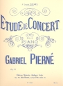 Etude de concert op.13  pour piano