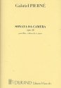Sonata da camera op.48 pour flte, violoncelle et piano