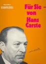 Fr Sie von Hans Carste: Unvergngliche Melodien fr Klavier