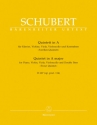 Quintett A-Dur D667 oppost.114 fr Klavier, Violine, Viola, Violoncello und  Kontrabass Stimmen