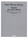 Sonata per otto ottoni fr Trompete hoch in G, 2 Trompeten (B), Flgelhorn (B), Bass-Trompete Stimmensatz