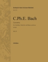 Concerto d-Moll Wq23 fr Cembalo und Streicher Violoncello / Kontrabass