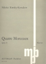 Quatre Morceaux op.11 fr Klavier