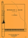 Hommage à Bach pour trombone et piano