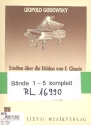Studien über die Etüden von Chopin Bände 1-5 komplett für Klavier