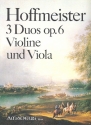 3 Duos op.6 fr Violine und Viola Stimmen