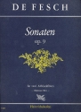 Sonaten op.9 fr 2 Altblockflten Spielpartitur