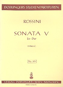 Sonate Es-Dur Nr.5 fr Streicher Studienpartitur