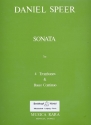 Sonate fr 4 Posaunen und Bc Stimmen