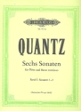 6 Sonaten Band 1 (Nr.1-3) fr Flte und Bc