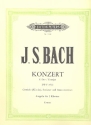 Konzert E-Dur BWV1053 fr Cembalo und Streichorchester fr 2 Klaviere