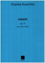 Sonate op.75 pour 2 fltes 1918-1920