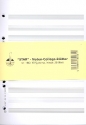 Ringbucheinlagen DIN A5 hoch 10 Systeme 14,8x21 cm 6mal gebohrt, 20 Blatt